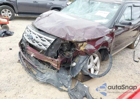 2018 Ford Explorer Xlt z USA, uszkodzony, nr VIN 1FM5K7D88JGB87338